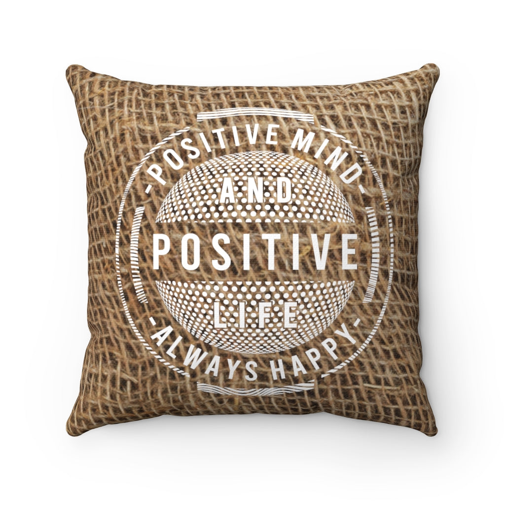 Inspiration Spun Polyester Square Pillow