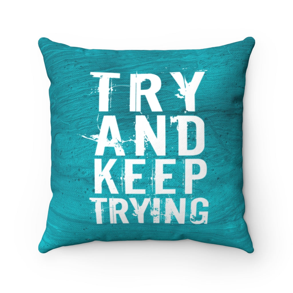 Inspiration Spun Polyester Square Pillow