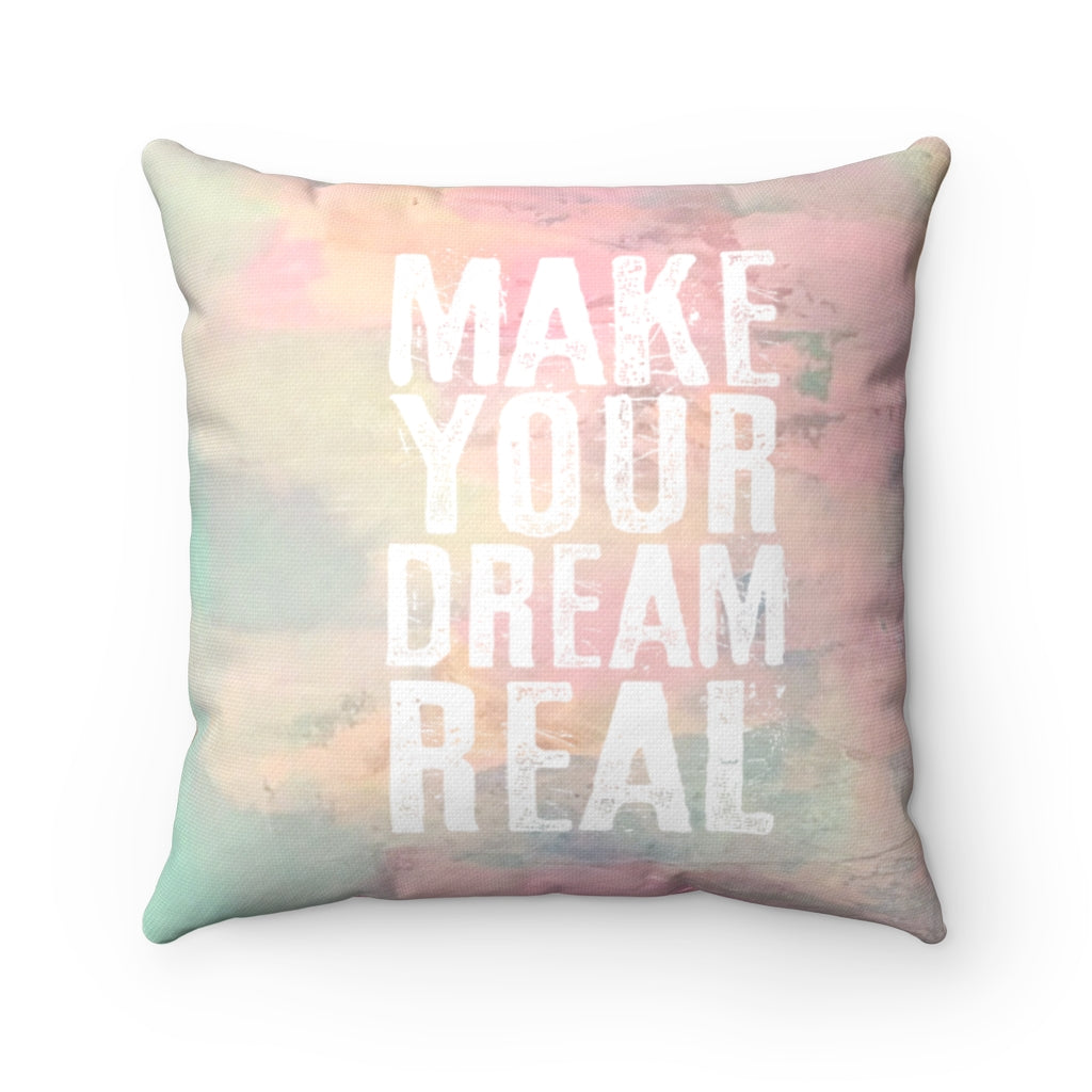 Inspiration Spun Polyester Square Pillow