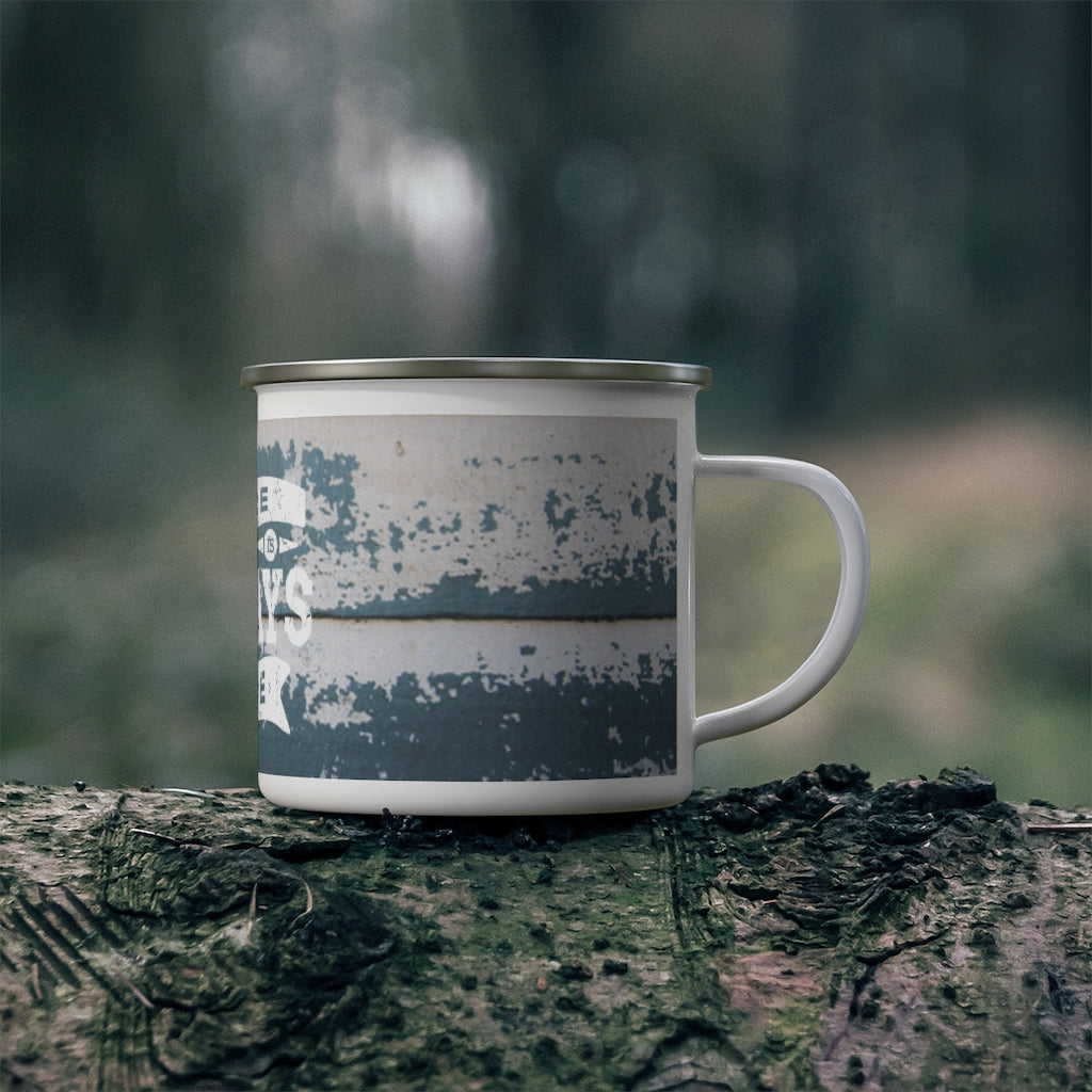 Enamel Camping Mug